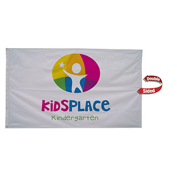 3' X 5' Nylon Flag Double Sided Imprint