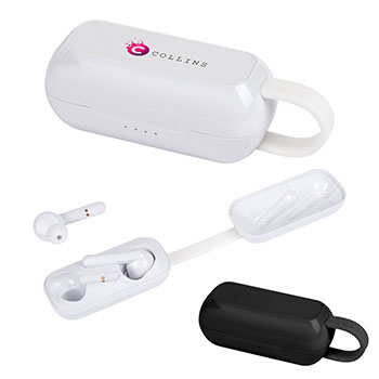 TWS Earbuds With Charging Case