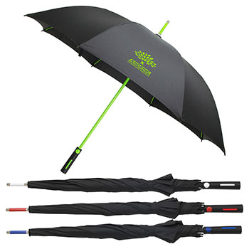 Parkside Auto Open Umbrella With Contrasting Color Frame