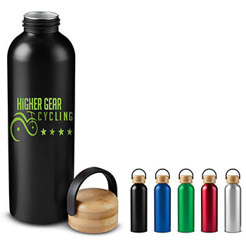 23.6 oz. Refresh Aluminum Bottle With Bamboo Lid