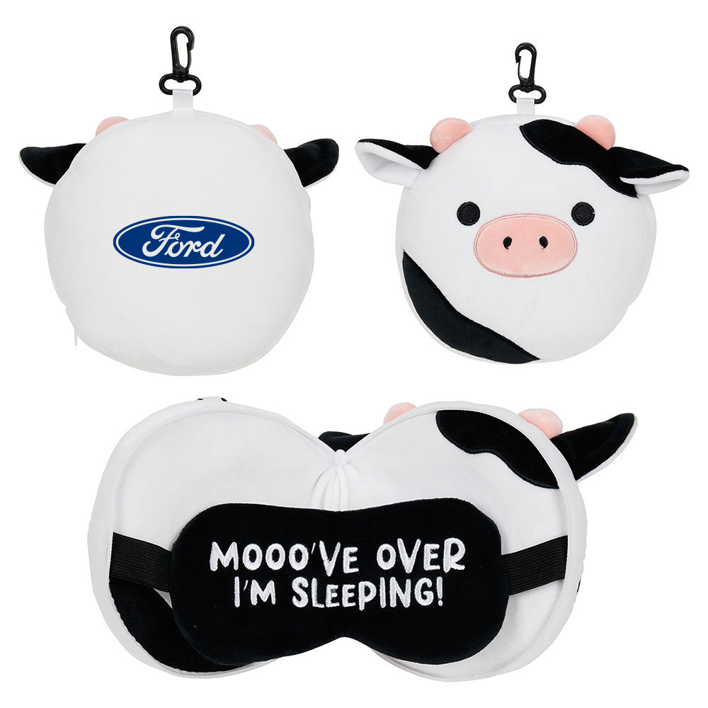 Comfort Pals™ Cow 2-in-1 Pillow Sleep Mask