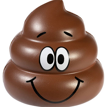 Goofy Group Poo Shape Stress Ball 