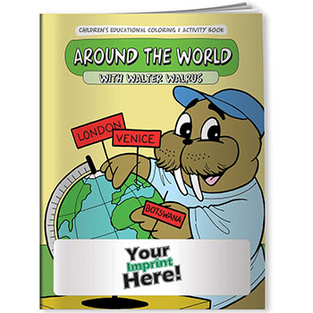 Coloring Book - Around the World with Walter Walrus