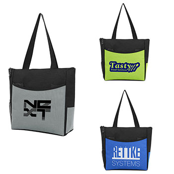 Pavilion Zippered Polyester Event Tote 