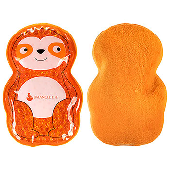 Plush Sloth Aqua Pearls™ Hot/Cold Pack 