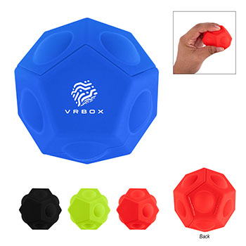Geo Ball Push Pop Toy 