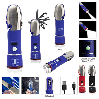 Emergency COB Flashlight Multi-Tool 2.0 
