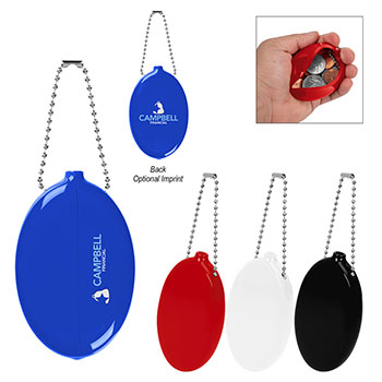 Old School Squeeze Coin Pouch Keychai