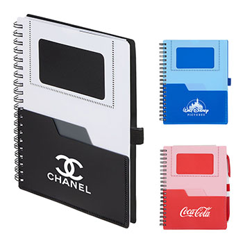 5" x 7" FSC® Recycled Stash Spiral Notebook 