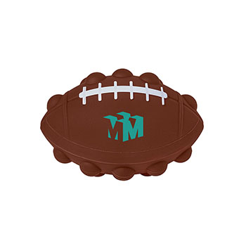 Football Shape Push Pop Fidget Sensory Toy 
