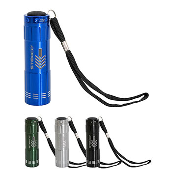Malcolm Recycled Aluminum Flashlight