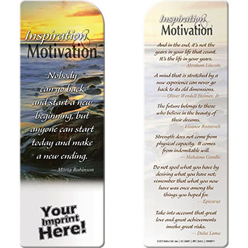Inspiration and Motivation Bookmark 