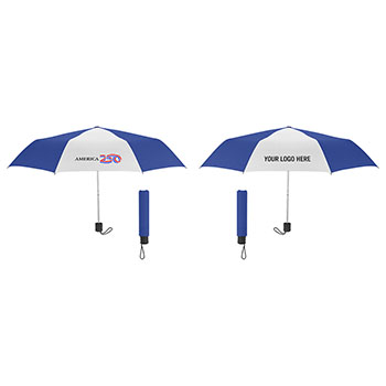 America250™ 42" Arc Budget Recycled Telescopic Umbrella