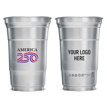 America250™ Top Cup By Ball™ 20 Oz. Aluminum Cup 