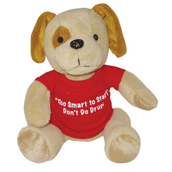 10" Stuffed Spot Dog