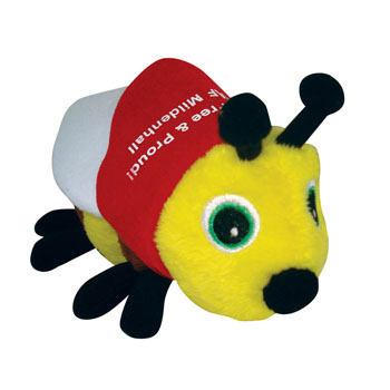 8" Bumble Bee Beanie