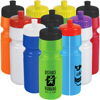 24 oz. Premium Bike Bottle With Push/Pull Lid