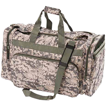 Deluxe Camo Duffel  Bag