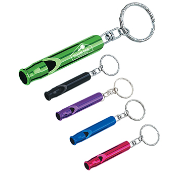 Metal Whistle / Key Ring