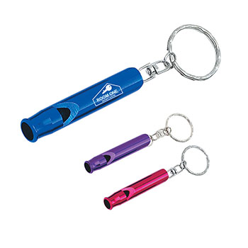 Metal Whistle / Key Ring