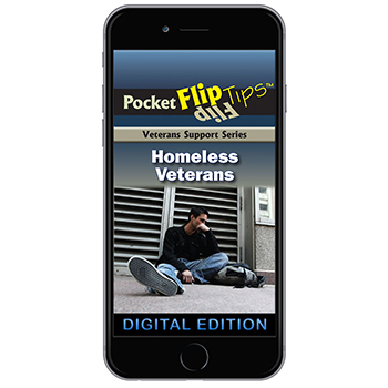 Digital Veterans Support Series Flip Tip Book:  Homeless Veterans