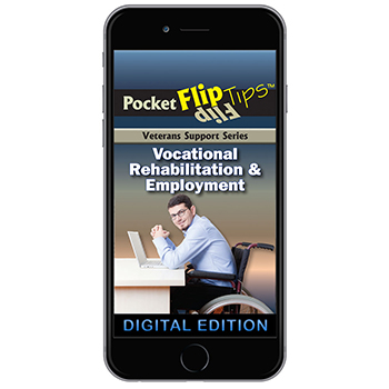 Digital Veterans Support Series Flip Tip Book:  Vocational Rehabilitation & Employment