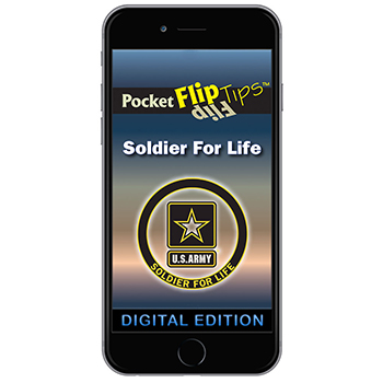 Digital Flip Tip Book: Soldier For Life
