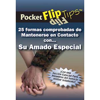 Pocket Flip Tip Book: (10 Pack) 25 Proven Ways to Stay Connected with Your Special Loved One   Spanish
