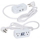 Zip 5 Ft. Power Strip with Type-C, USB & AC Outlets