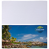 Seaside Full-Color 30" x 60" Waffle Microfiber Beach Towel 