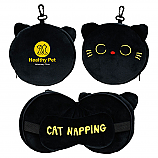 Comfort Pals™ Cat 2-in-1 Pillow Sleep Mask 