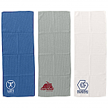 Gridiron 12" x 32" Waffle Microfiber Sports Towel 